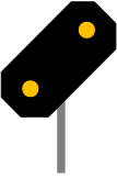 Langsamfahrt erwarten