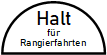 Ra 10-Rangiergrenztafel