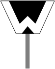 Wartezeichen ohne Ra 12