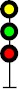 yellow-green-red